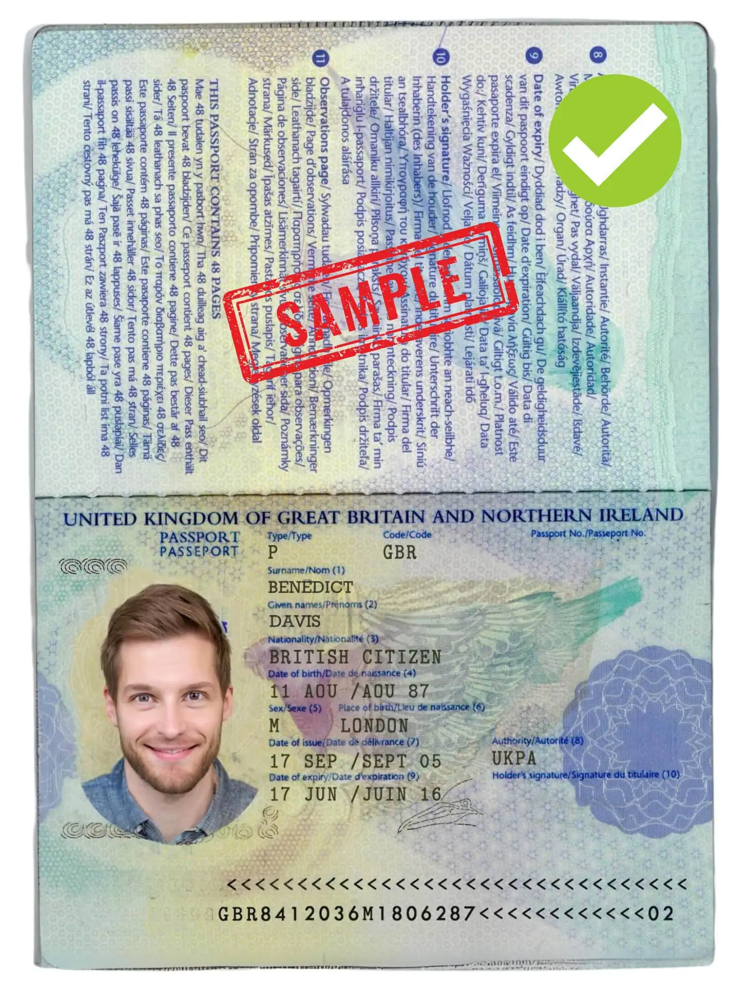 Passport Instructions 1 1. Perfect Scan Copy
