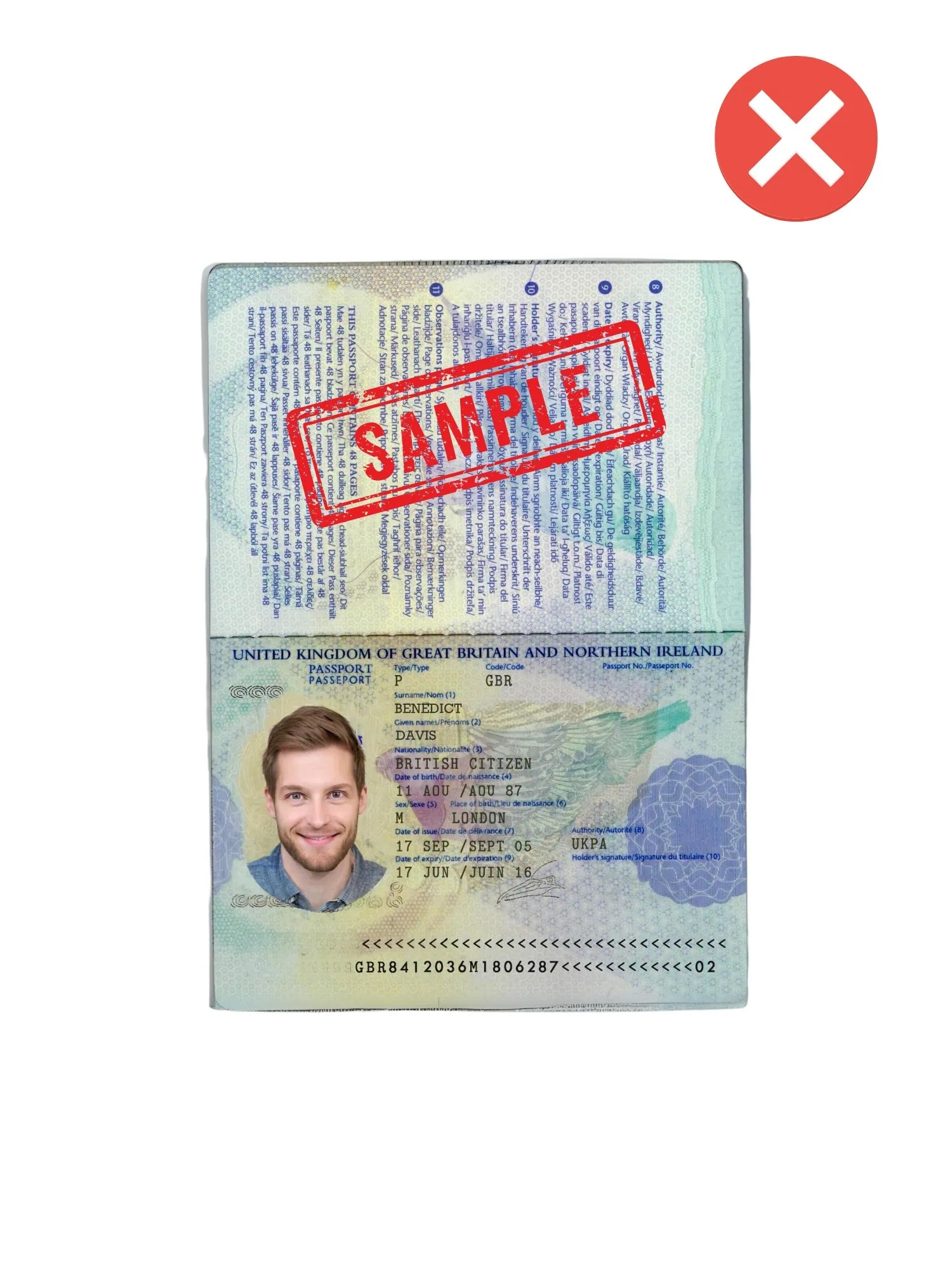 Passport Instructions 4 7. Too SMall To Read